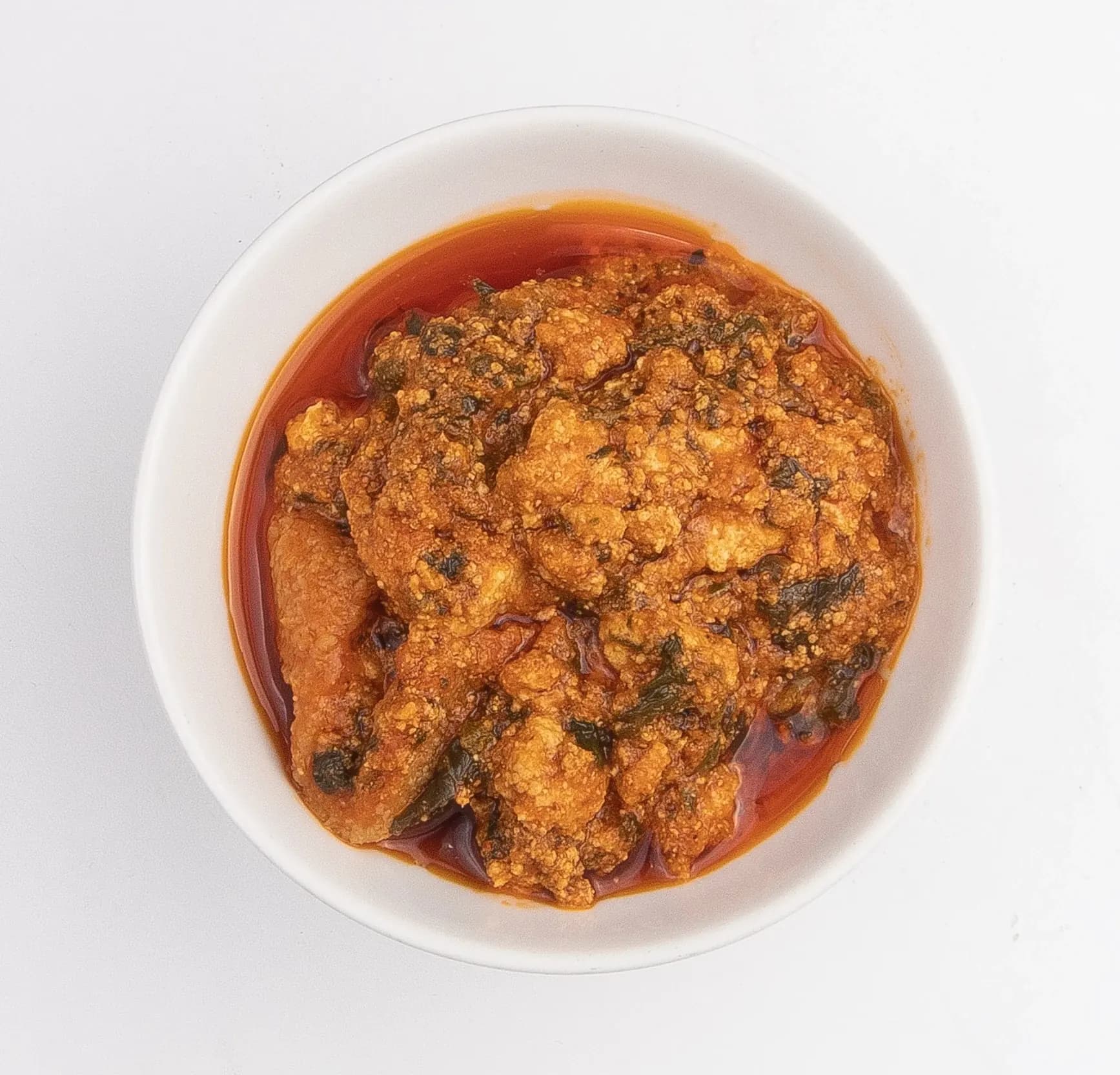 Egusi Soup With Meat (Medium Container)